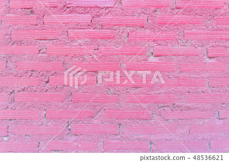 Pink brick wall texture for background Pink brick wall texture for background 48536621