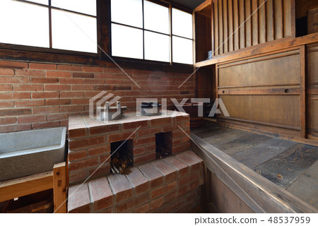 Former Ikeno Ginzan employee lodging house (Komatsu company) kitchen Former Ikeno Ginzan employee lodging house (Komatsu company) kitchen 48537959