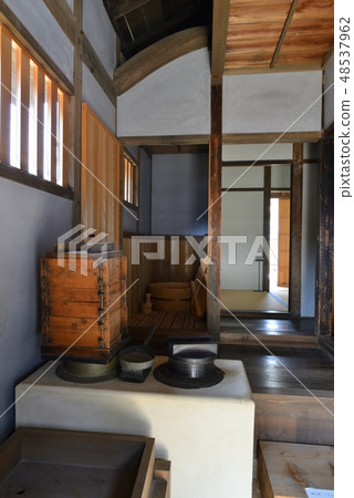 Former Ikeno Ginzan employee lodging house (Komatsu's house) Kitchen and bathroom Former Ikeno Ginzan employee lodging house (Komatsu's house) Kitchen and bathroom 48537962