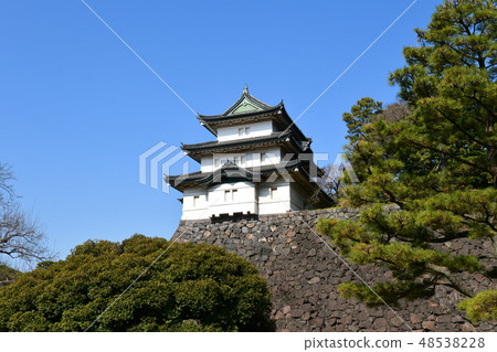 Fujimi oar of the Imperial Palace Fujimi oar of the Imperial Palace 48538228