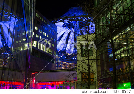 Sony Center before Christmas (Berlin, Germany) 48538507