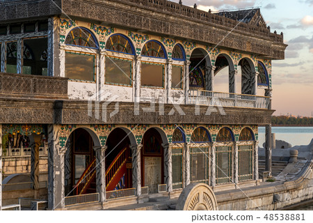 北京頤和園石舫 中国北京観光スポット Summer Palace in Beijing 頤和園清宴舫 48538881