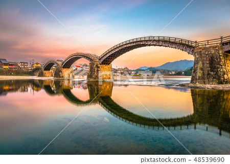 Iwakuni, Japan at Kintaikyo Bridge  48539690