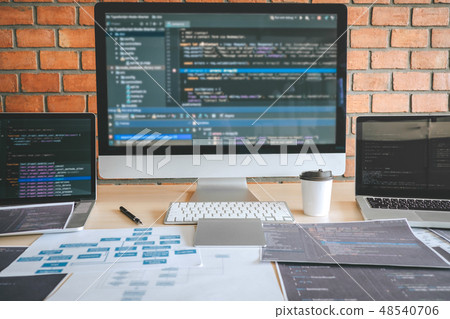 Tool of Professional Developer programmer working a software web 48540706