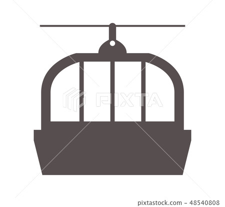 cable car icon 48540808