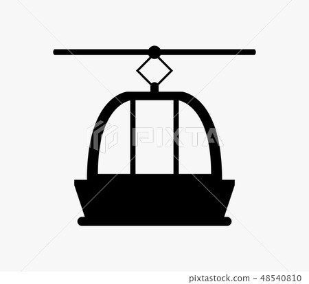 cable car icon cable car icon 48540810