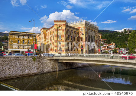 National library Sarajevo - Bosnia and Herzegovina National library Sarajevo - Bosnia and Herzegovina 48540970