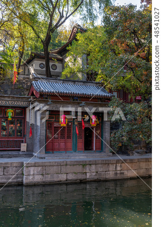 中國北京頤和園蘇州街 中国北京観光スポット Summer Palace Beijing 昆明湖 48541027