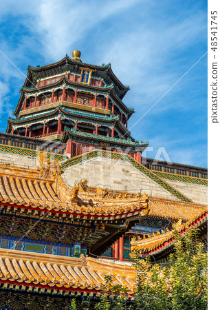 中國北京旅遊景點頤和園 中国北京観光スポット Summer Palace Beijing 佛香閣 中國北京旅遊景點頤和園 中国北京観光スポット Summer Palace Beijing 佛香閣 48541745