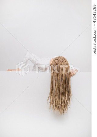 hairstyle afro pigtails style body soft skin hairstyle afro pigtails style body soft skin 48542269