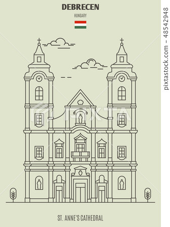 St. Anne's Cathedral in Debrecen, Hungary 48542948