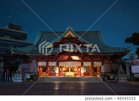 神田赤見神社夜景(東京都千代田區)自2019年2月起 神田赤見神社夜景(東京都千代田區)自2019年2月起 48543153