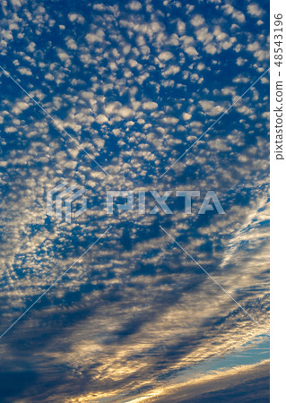 Fall clouds in autumn Fall clouds in autumn 48543196