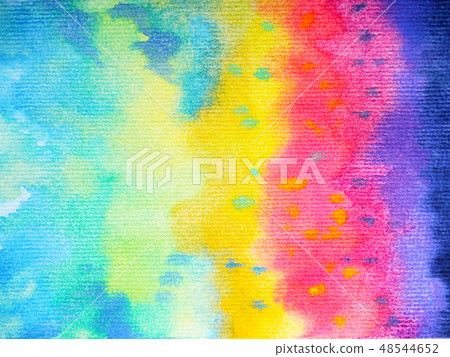 abstract art rainbow colorful watercolor painting abstract art rainbow colorful watercolor painting 48544652