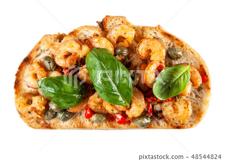 Traditional Italian bruschettas Traditional Italian bruschettas 48544824