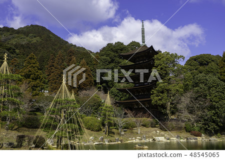 山口山口市Rurikoji寺五層樓 48545065