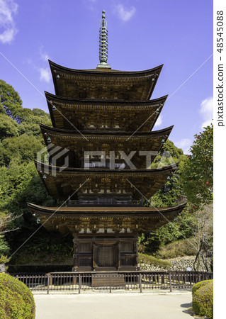 山口山口市Rurikoji寺五層樓 48545088