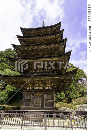 Yamaguchi Yamaguchi City Rurikoji Temple five stories Yamaguchi Yamaguchi City Rurikoji Temple five stories 48545119