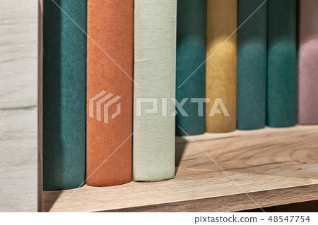 Books on a shelf 48547754
