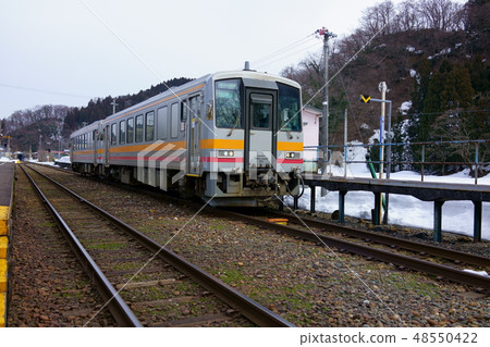 Nokoku Station: Derived cars: Otori Line (Minamitsuya - Itoigawa) Itoigawa City Nokoku Station: Derived cars: Otori Line (Minamitsuya - Itoigawa) Itoigawa City 48550422