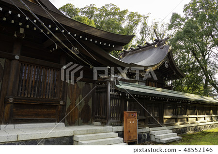 Yamaguchi Hagi Shrine Shrine Shrine main hall 48552146