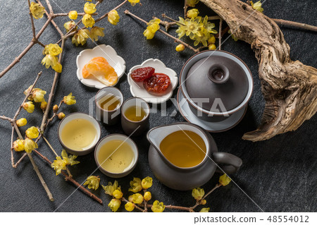 Chinese tea set Chinese tea set of beauty and health 48554012