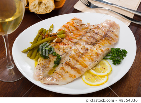 Grilled perch Grilled perch 48554336