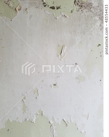 Texture old painted wall (white) 48554433