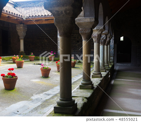 Monastery de Sant Pere de Casserres romanesque style Monastery de Sant Pere de Casserres romanesque style 48555021