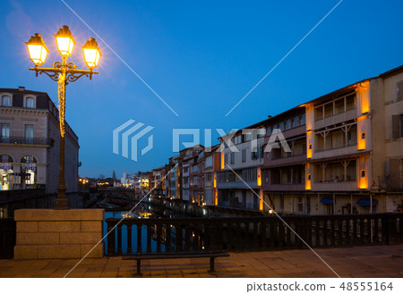 Night view of Castres, France Night view of Castres, France 48555164