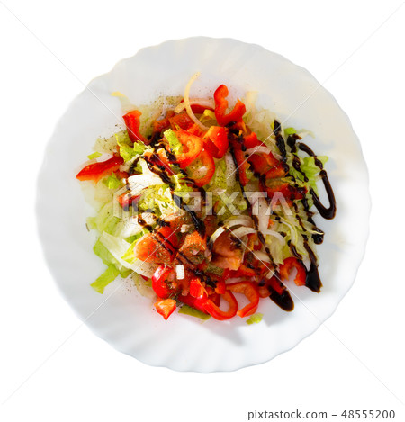 Light salad with fresh vegetables Light salad with fresh vegetables 48555200