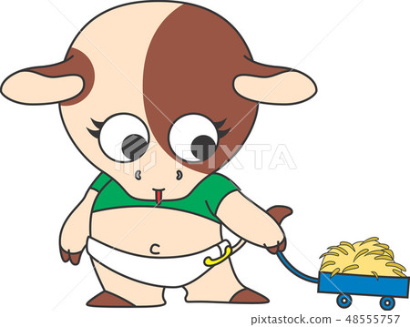 小牛圖像，插圖 48555757