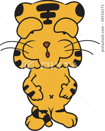 Tiger image, illustration 48556272