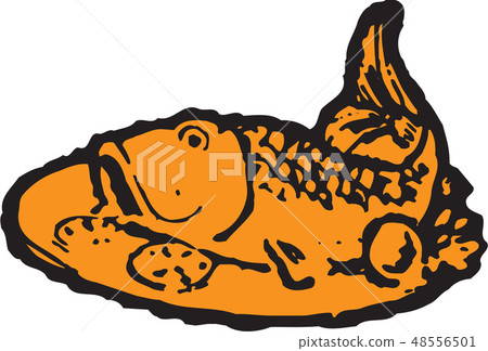 Fish image, illustration Fish image, illustration 48556501