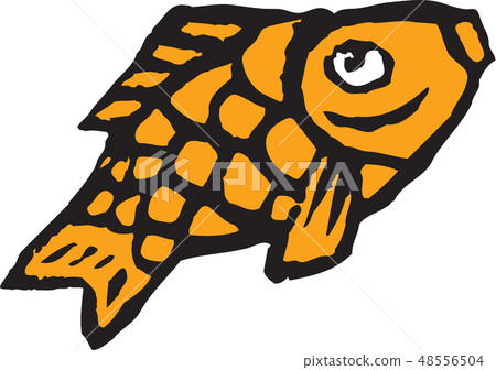 Fish image, illustration Fish image, illustration 48556504