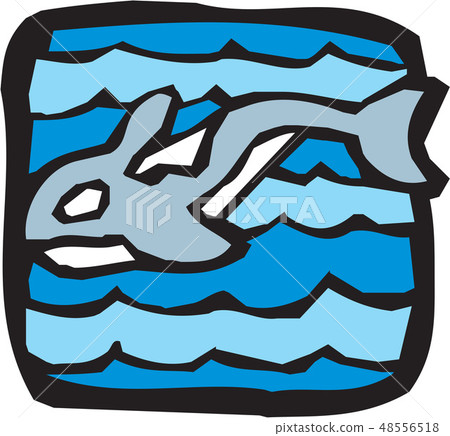 Fish image, illustration 48556518