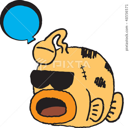 Fish image, illustration Fish image, illustration 48556571