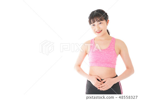 年輕女士節食 48558327