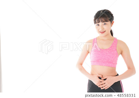 年輕女士節食 48558331