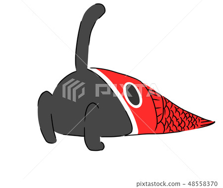 Cat on Children's Day Cat on Children's Day 48558370