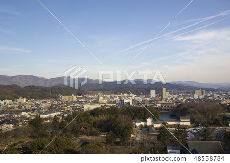 滋賀縣彥根市的街道 滋賀縣彥根市的街道 48558784
