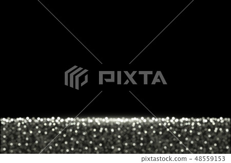 Defocused silver glitters Defocused silver glitters 48559153