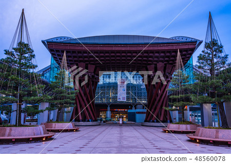 (Ishikawa Prefecture) Kanazawa Station Hikikomon (Ishikawa Prefecture) Kanazawa Station Hikikomon 48560078