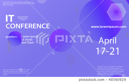 Conference announcement design template Conference announcement design template 48560929