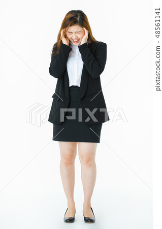 business woman portrait business woman portrait 48561141