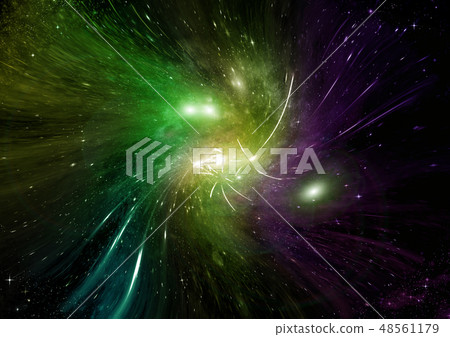 galaxy in a free space 48561179