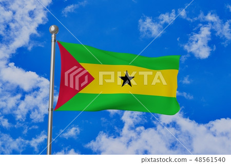 Flapping Sao to Me · Principe Flag Flapping Sao to Me · Principe Flag 48561540