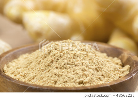 Ginger powder and ginger Ginger powder and ginger 48562225