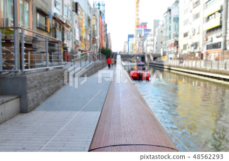 大阪道頓堀的風景 大阪道頓堀的風景 48562293