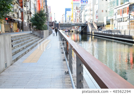 大阪道頓堀的風景 大阪道頓堀的風景 48562294